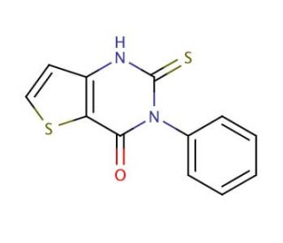 2-mercapto-3-phenylthieno[3,2-d]pyrimidin-4(3H)-one - chemical structure image
