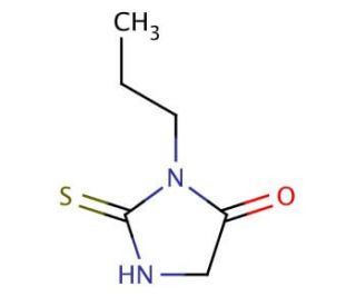 2-mercapto-3-propyl-3,5-dihydro-4H-imidazol-4-one - chemical structure image