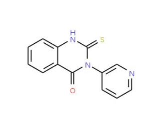 2-mercapto-3-pyridin-3-ylquinazolin-4(3H)-one - chemical structure image
