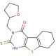 2-mercapto-3-(tetrahydrofuran-2-ylmethyl)-5,6,7,8-tetrahydro[1]benzothieno[2,3-d]pyrimidin-4(3H)-one - chemical structure ima