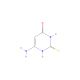 2-Mercapto-4-amino-6-hydroxypyrimidine (CAS 1004-40-6) - chemical structure image