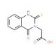 (2-mercapto-4-oxoquinazolin-3(4H)-yl)acetic acid - chemical structure image