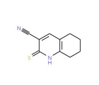 2-mercapto-5,6,7,8-tetrahydroquinoline-3-carbonitrile - chemical structure image