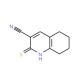2-mercapto-5,6,7,8-tetrahydroquinoline-3-carbonitrile - chemical structure image