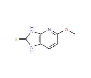 2-Mercapto-5-methoxy-3H-imidazo[4,5-b]pyridine (CAS 113713-60-3) - chemical structure image