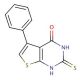 2-Mercapto-5-phenyl-3H-thieno[2,3-d]pyrimidin-4-one - chemical structure image