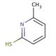 2-Mercapto-6-methylpyridine (CAS 18368-57-5) - chemical structure image