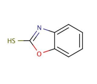 2-Mercaptobenzoxazole (CAS 2382-96-9) - chemical structure image