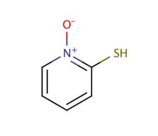 2-Mercaptopyridine N-oxide (CAS 1121-31-9) - chemical structure image