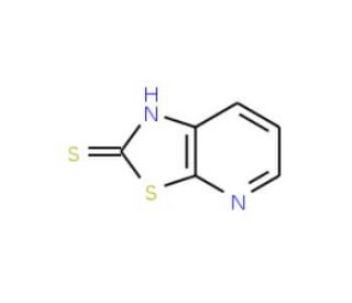 2-Mercaptothiazolo[5,4-b]pyridine (CAS 57135-09-8) - chemical structure image