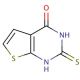 2-mercaptothieno[2,3-d]pyrimidin-4(3H)-one - chemical structure image