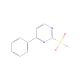 2-Methanesulfonyl-4-phenyl-pyrimidine (CAS 56734-11-3) - chemical structure image