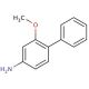 2-Methoxy-[1,1′-biphenyl]-4-amine (CAS 56970-24-2) - chemical structure image
