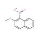 2-Methoxy-1-nitronaphthalene - chemical structure image