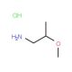 2-Methoxy-1-propanamine hydrochloride - chemical structure image