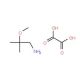 (2-Methoxy-2-methylpropyl)amine oxalate - chemical structure image