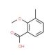 2-Methoxy-3-methyl-benzoic acid (CAS 26507-91-5) - chemical structure image