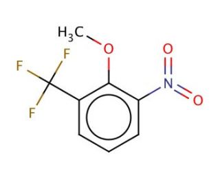 2-Methoxy-3-nitrobenzotrifluoride - chemical structure image