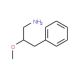 2-Methoxy-3-phenyl-1-propanamine (CAS 883545-49-1) - chemical structure image