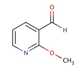 2-Methoxy-3-pyridinecarboxaldehyde (CAS 71255-09-9) - chemical structure image