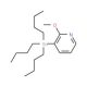 2-Methoxy-3-(tributylstannyl)pyridine (CAS 223418-74-4) - chemical structure image