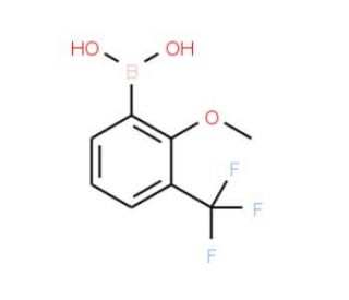 2-Methoxy-3-(trifluoromethyl)phenylboronic acid (CAS 1072946-62-3) - chemical structure image