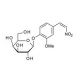 2-Methoxy-4-(2-nitrovinyl)phenyl β-D-galactopyranoside (CAS 70622-78-5) - chemical structure image