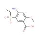 2-Methoxy-4-amino-5-ethylsulfonylbenzoic Acid (CAS 71675-87-1) - chemical structure image