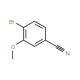 2-Methoxy-4-cyano-bromobenzene (CAS 120315-65-3) - chemical structure image