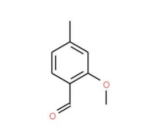2-Methoxy-4-methyl-benzaldehyde (CAS 57415-35-7) - chemical structure image