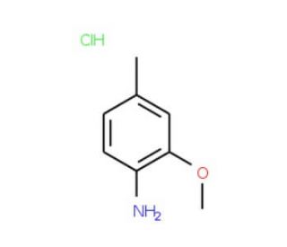 2-Methoxy-4-methylaniline, HCl (CAS 71288-98-7) - chemical structure image