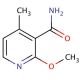 2-methoxy-4-methylnicotinamide - chemical structure image