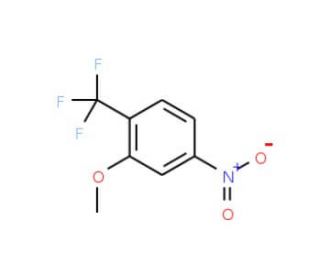 2-Methoxy-4-nitro-1-(trifluoromethyl)benzene - chemical structure image