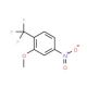 2-Methoxy-4-nitro-1-(trifluoromethyl)benzene - chemical structure image
