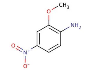 2-Methoxy-4-nitroaniline (CAS 97-52-9) - chemical structure image