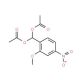 (2-Methoxy-4-nitrophenyl)methanediol diacetate (CAS 198821-77-1) - chemical structure image