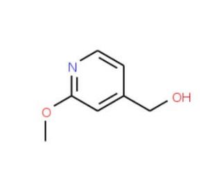 (2-Methoxy-4-pyridinyl)methanol (CAS 123148-66-3) - chemical structure image