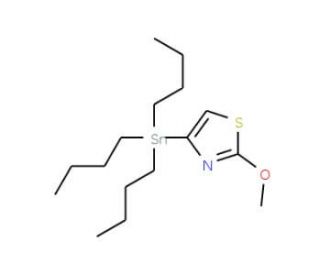 2-Methoxy-4-(tributylstannyl)-1,3-thiazole (CAS 927391-09-1) - chemical structure image