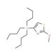 2-Methoxy-4-(tributylstannyl)-1,3-thiazole (CAS 927391-09-1) - chemical structure image