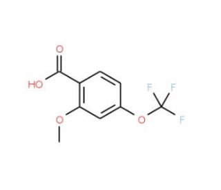 2-Methoxy-4-(trifluoromethoxy)benzoic acid - chemical structure image