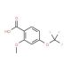 2-Methoxy-4-(trifluoromethoxy)benzoic acid - chemical structure image