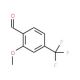 2-Methoxy-4-(trifluoromethyl)benzaldehyde (CAS 132927-09-4) - chemical structure image