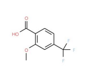 2-Methoxy-4-(trifluoromethyl)benzoic acid - chemical structure image