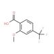 2-Methoxy-4-(trifluoromethyl)benzoic acid - chemical structure image