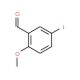 2-Methoxy-5-iodobenzaldehyde (CAS 42298-41-9) - chemical structure image