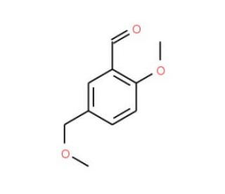 2-Methoxy-5-methoxymethyl-benzaldehyde - chemical structure image