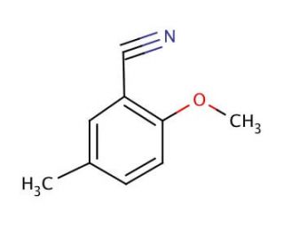 2-Methoxy-5-methylbenzonitrile (CAS 53078-70-9) - chemical structure image
