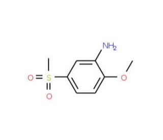 2-Methoxy-5-methylsulfonylaniline - chemical structure image