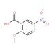 2-methoxy-5-nitrobenzoic acid (CAS 40751-89-1) - chemical structure image