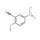 2-Methoxy-5-nitrobenzonitrile (CAS 10496-75-0) - chemical structure image